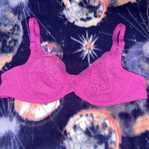34A Soma intimates unlined lace PC Orchid Daze Bra